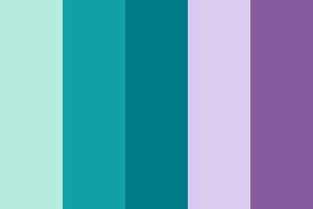 Mermaidcore Color Palette